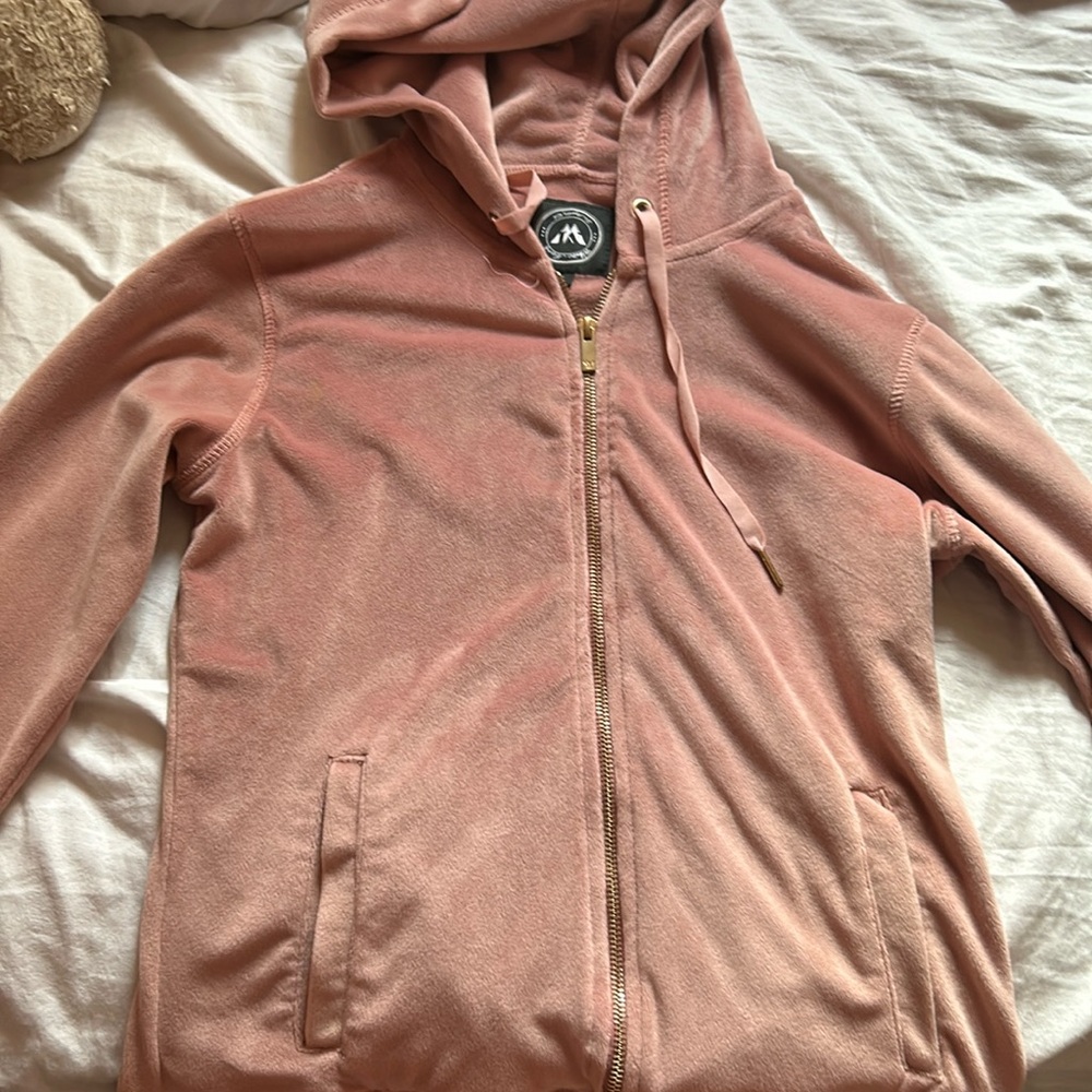 Cute pink jacket.